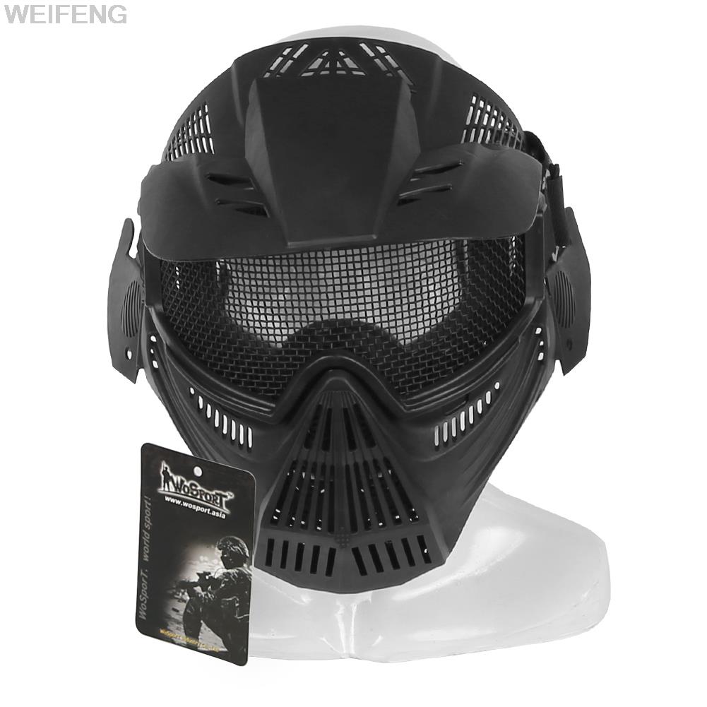 Camo Face Paint - Tactical Masks Full Face Steel Mesh