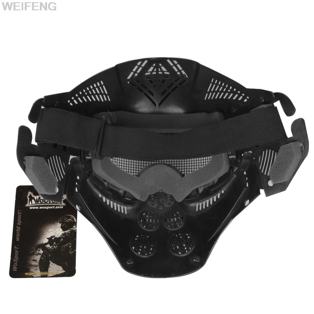 Tactical Masks Full Face Steel - огляд і ціна Camo Face Paint
