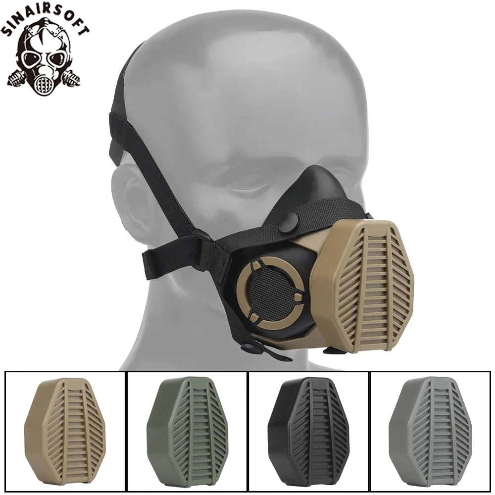 SOTR Mask Spare Filter HEPA H1 - огляд і ціна Camo Face Paint