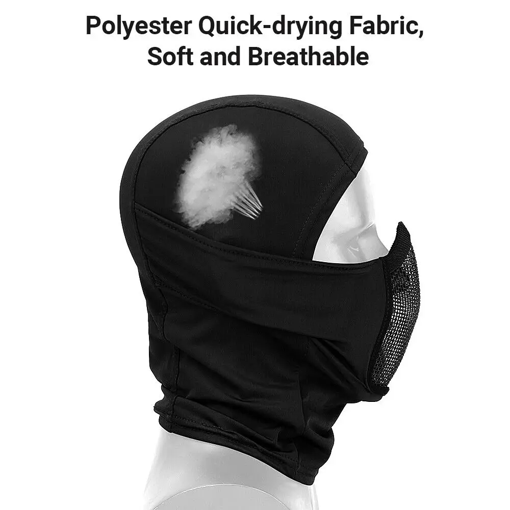 Tactical Balaclava Mask Mouth  - огляд і ціна Camo Face Paint