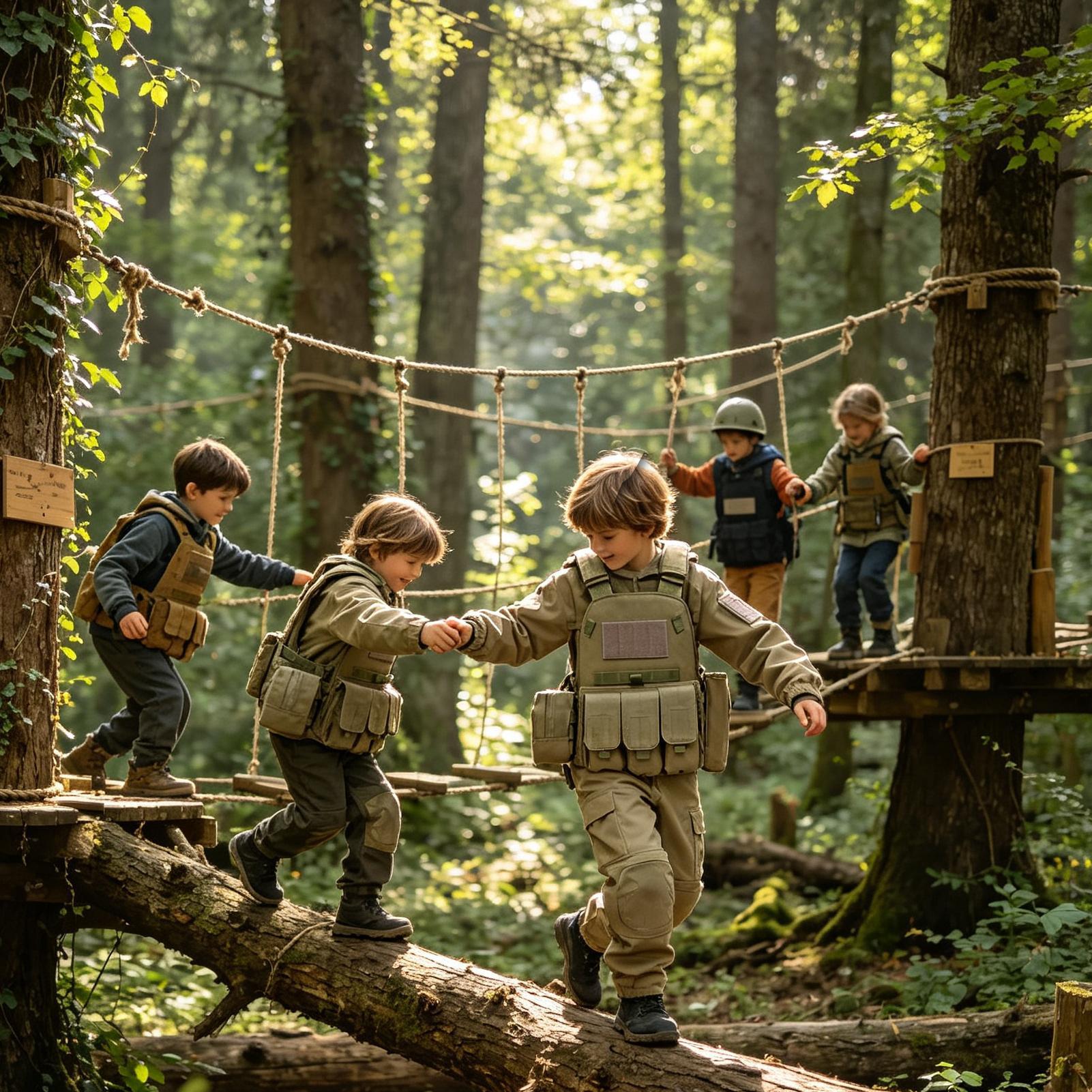 Army Fans Outdoor Children Ves - огляд і ціна Outdoor Hunting Games For Kids