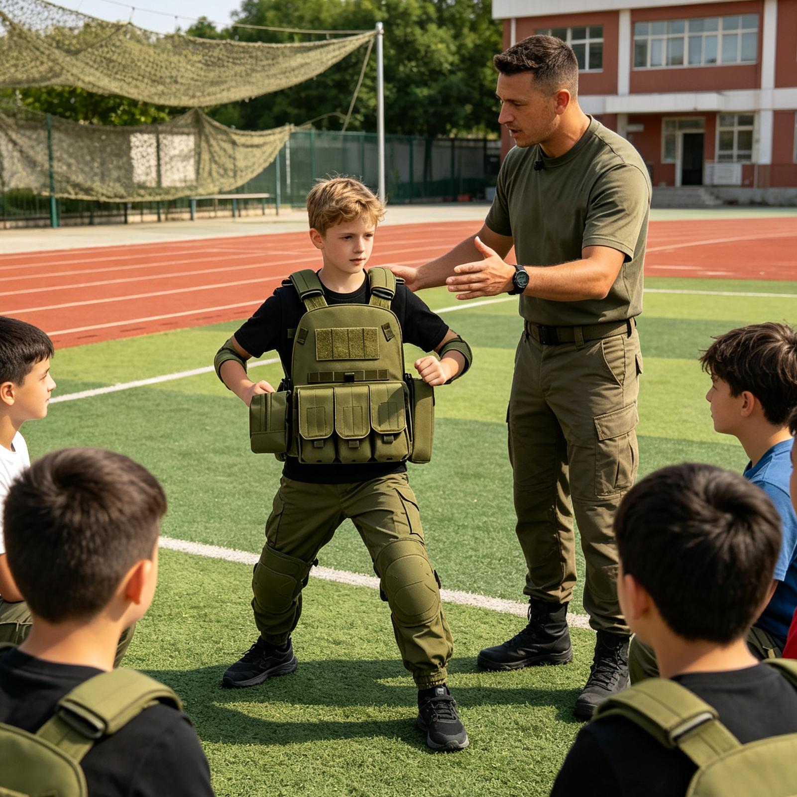 Army Fans Outdoor Children Ves - огляд і ціна Outdoor Hunting Games For Kids