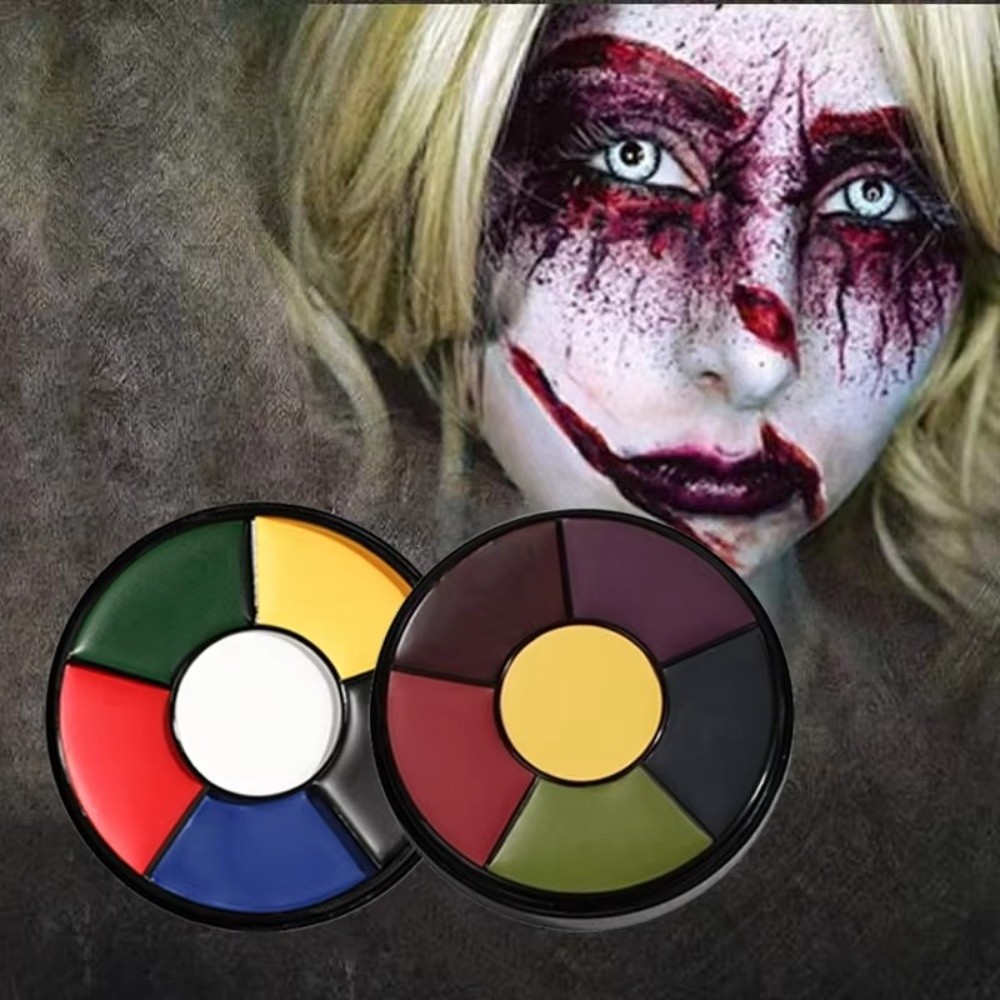 SFX 6 Colors Face Paint Palett - огляд і ціна Camo Face Paint