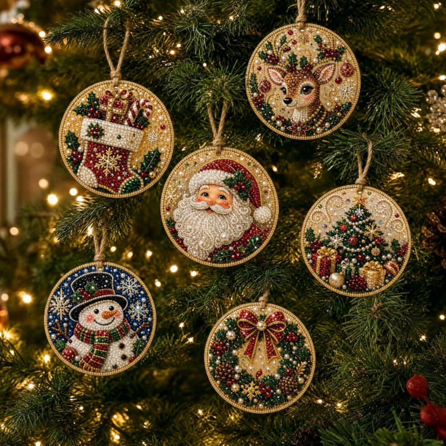 6PC Christmas Tree Wooden Hand - огляд і ціна Elk Bugle Call